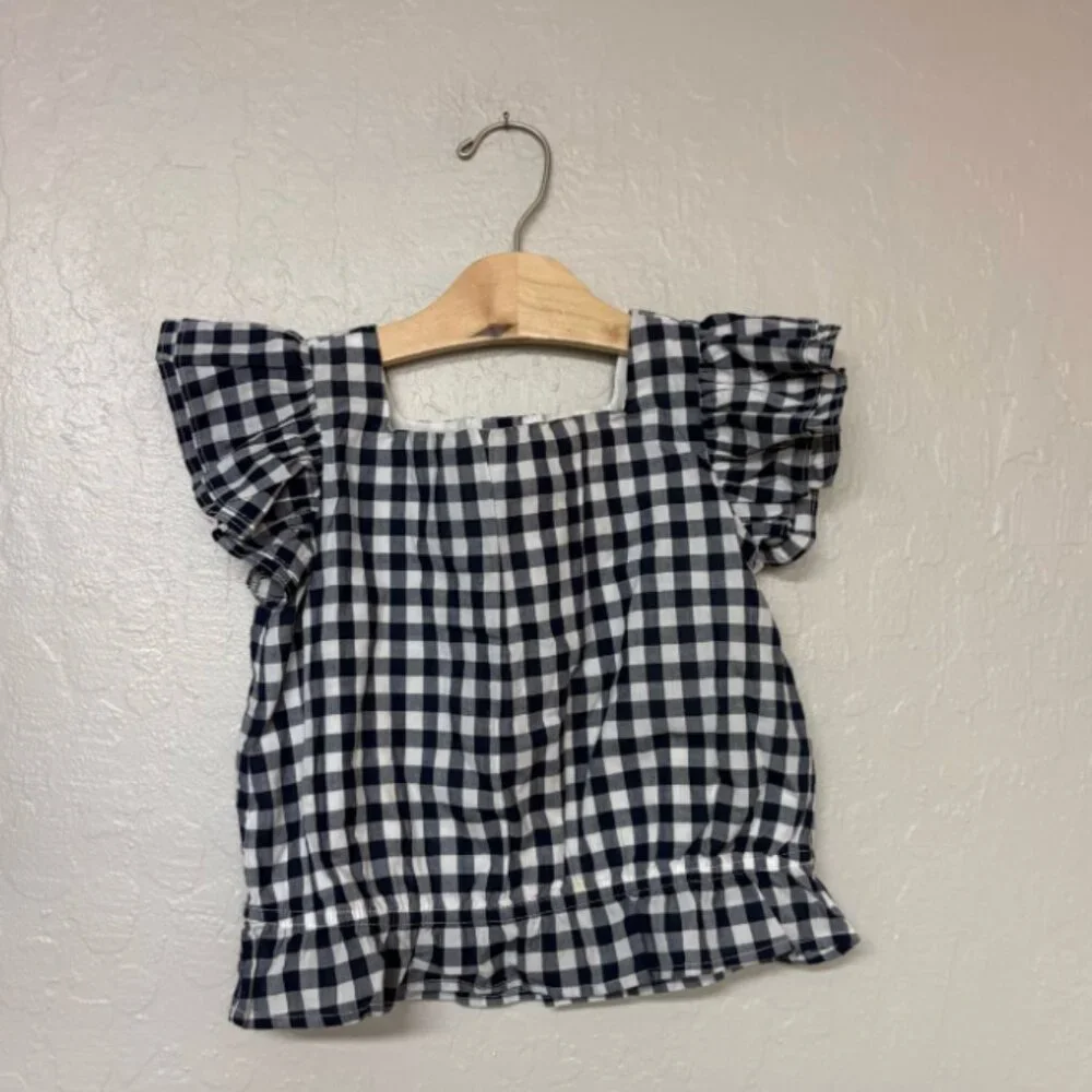 $20 ADD ON janie and jack gingham top 6Y‎ Zara Hanna Andersson Mini Boden